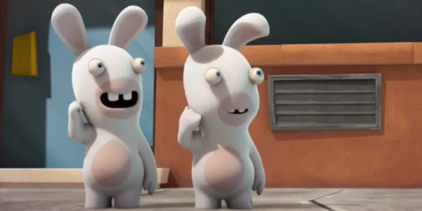 少儿频道播放的兔子的动画片